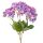 Buchet de hortensie din mătase, 34cm - Lavandă