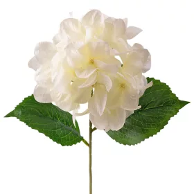 Buchet de hortensie din mătase, 60cm - Crem