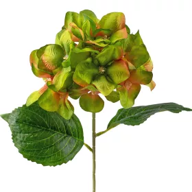 Buchet de hortensie din mătase, 60cm - Verde