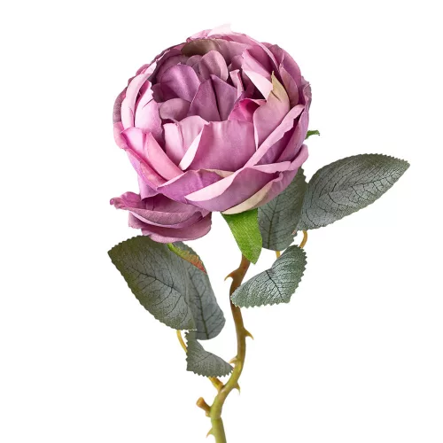 Fir de bujor din mătase, 51cm - Mov