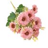 Buchet de flori artificiale din mătase, 33cm - Roz