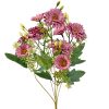 Buchet de flori artificiale din mătase, 33cm - Mov