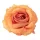 Cap de trandafir din mătase, 11cm - Portocaliu
