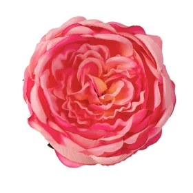 Cap de trandafir englezesc din mătase, 10.5cm - Roz