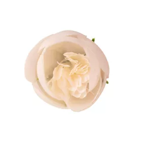 Buttercup Cap de floare din mătase, 3cm - Alb