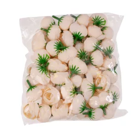 Buttercup Cap de floare din mătase, 3cm - Crem