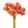 Buchet Buttercup din flori de mătase, 24 capete, 28cm înălțime - Portocaliu