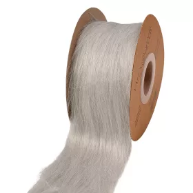 Panglică lungă cu blăniță 63mm x 2.7m - Gri