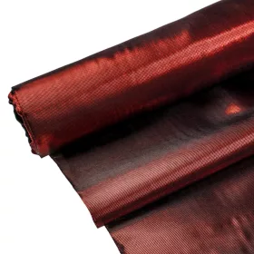 Organza lucioasă 36cm x 5m - Bordo