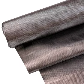 Organza lucioasă 36cm x 5m - Argintiu