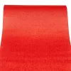 Material decorativ din pânză metalică, șervet de masă 28cm x 5m - Roșu
