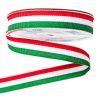Panglică tricoloră maghiară colorată în masă față-verso – 20mm x 20m  