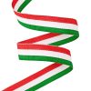 Panglică tricoloră maghiară colorată în masă față-verso – 20mm x 20m  