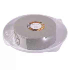   Ciotola maxi DIY - burete floral uscat în bol alb, Ø 27 (Ø 17) x 8cm