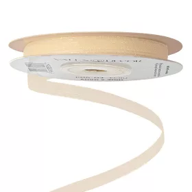 Panglică organza 6mm x 20m - Ecru