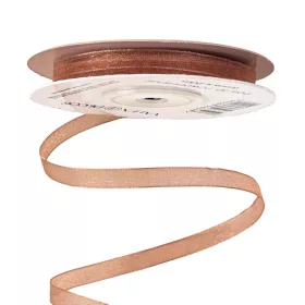 Panglică organza 6mm x 20m - Bej pudrat