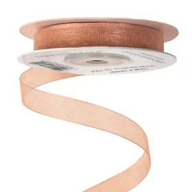 Panglică organza 10mm x 20m - Bej pudrat