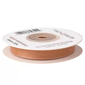 Panglică organza 10mm x 20m - Bej pudrat