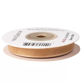 Panglică organza 10mm x 20m - Auriu bej