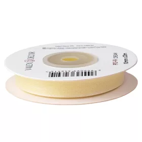 Panglică organza 10mm x 20m - Crem