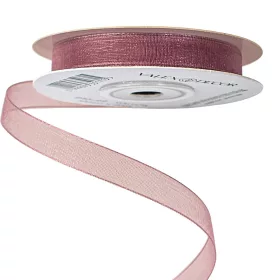 Panglică organza 10mm x 20m - Mov deschis (Mályva)