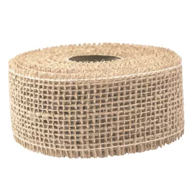 Panglică din iută 5cm x 9m - Natur