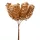 Decor buchet cu conuri ⌀ 2.5cm, 6 fire, 14cm înălțime - Auriu