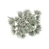 Decor buchet cu scaiete ⌀ 2cm, 6 fire, 14cm înălțime - Verde
