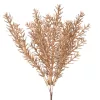 Decor buchet cu ienupăr, 6 fire, 24cm înălțime - Auriu