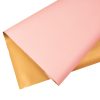 Rolă folie roz pudrat/auriu 58cm x 10m  