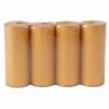 Set lumânări advent rustice metalizate 10 x 4cm - Auriu