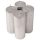 Set lumânări advent rustice metalizate 10 x 4cm - Argintiu