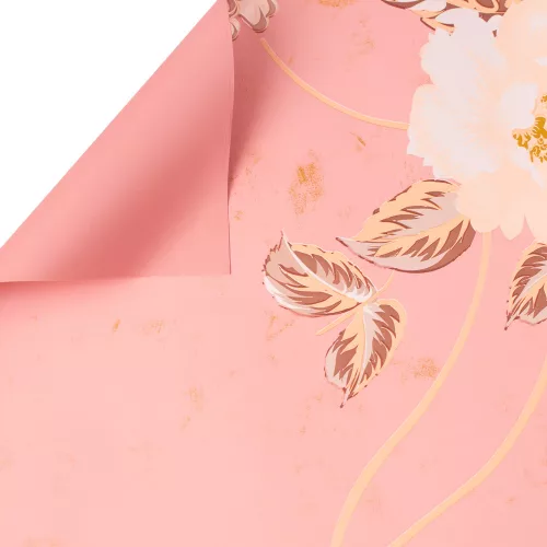 Foaie folie Royal Garden 57 x 57cm, 20buc. - Roz