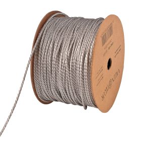Șnur decorativ 2mm x 25m - Argintiu metalizat