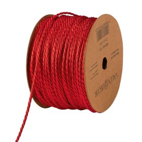Șnur decorativ 2mm x 25m - Roșu lucios