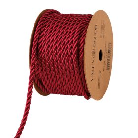 Șnur decorativ 3mm x 10m - Bordo lucios