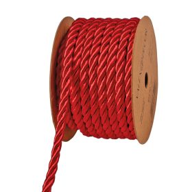 Șnur decorativ 5mm x 5m - Roșu lucios