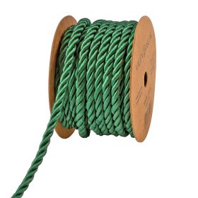 Șnur decorativ 5mm x 5m - Verde lucios