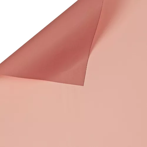 Foaie din folie bicoloră 58 x 58 cm, 20 buc. - Mauve / Roz pudrat