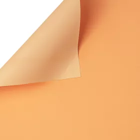 Folie bicoloră 58cm x 58cm - Piersică / Ecru