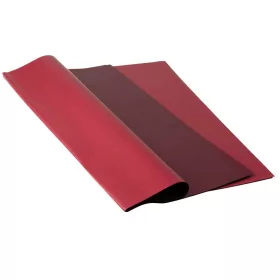 Folie bicoloră 58cm x 58cm, set 20 buc. - Bordo/Roșu