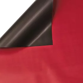 Folie bicoloră 58cm x 58cm - Negru / Bordo