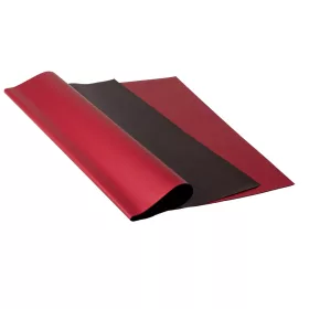 Folie bicoloră 58cm x 58cm - Negru / Bordo