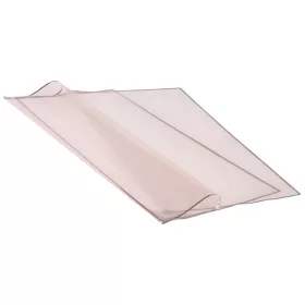   Foaie folie cu ramă argintie 57 x 57cm, 20buc. - Transparent