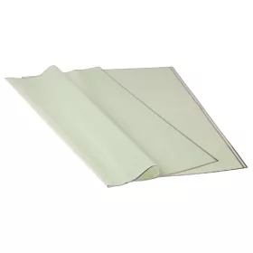   Foaie folie cu ramă argintie 57 x 57cm, 20buc. - Verde pastel lucios