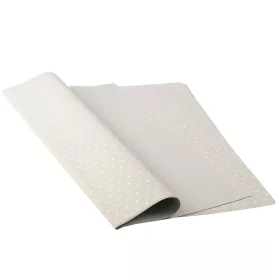   Foaie din folie cu buline mici 58 x 58 cm, 20 buc. - Verde pastel