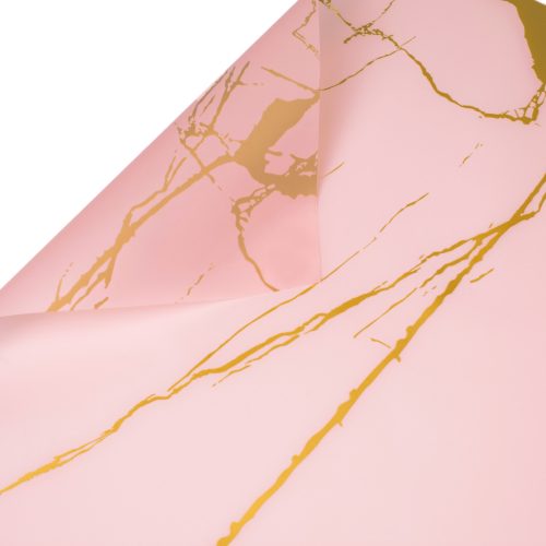 Folie decorativă cu model marmorat 58 x 58cm 20buc - Roz pudră