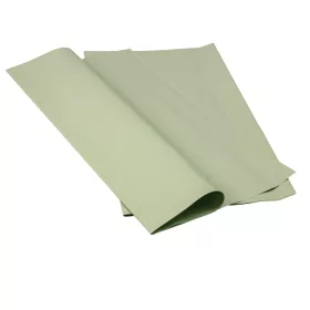   Foaie decorativă pentru ambalaj 58 x 58 cm, 20 buc. - Verde pastel