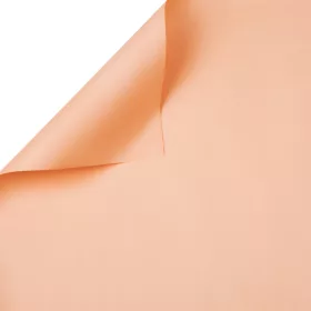   Folie decorativă pentru ambalaj 58cm x 58cm, 20buc - Piersică