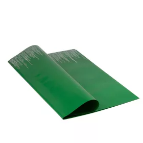   Foaie folie cu efect argintiu 57 x 57cm, 15buc. - Verde închis